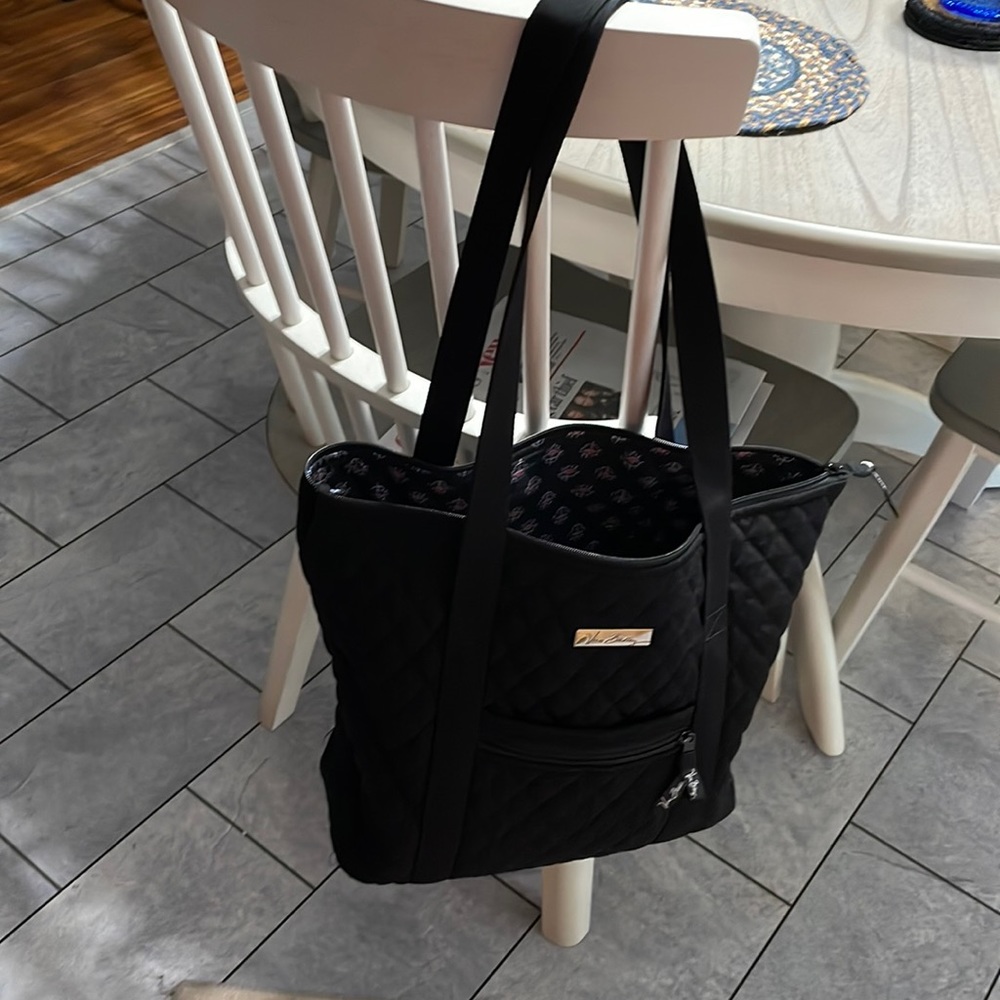 cute black vera bag.  used very little